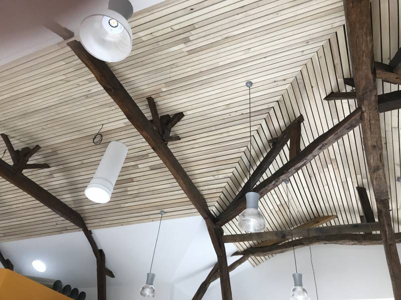 plafond de menuisier