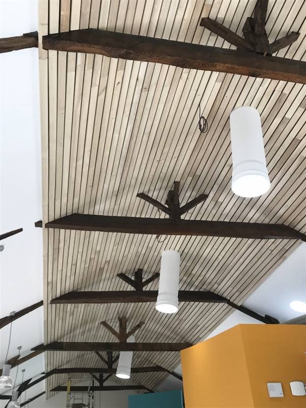 plafond en bois
