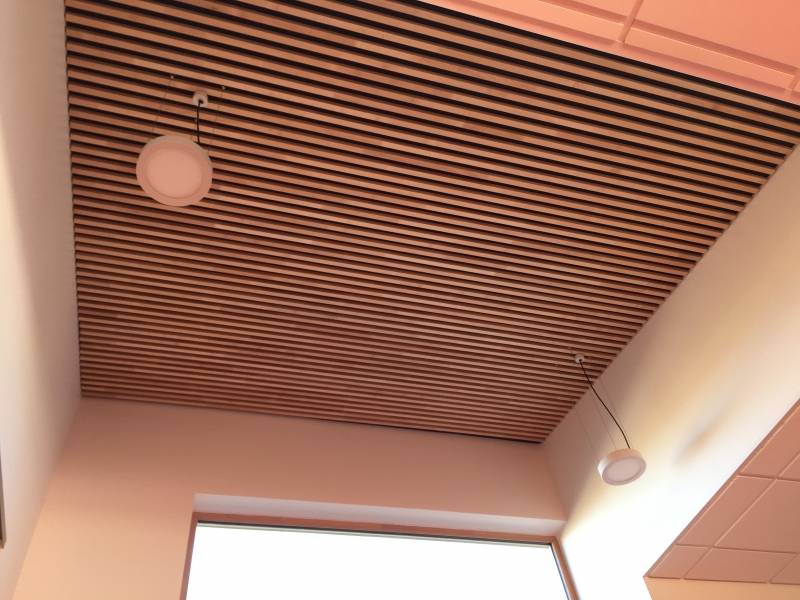 plafond en boiserie